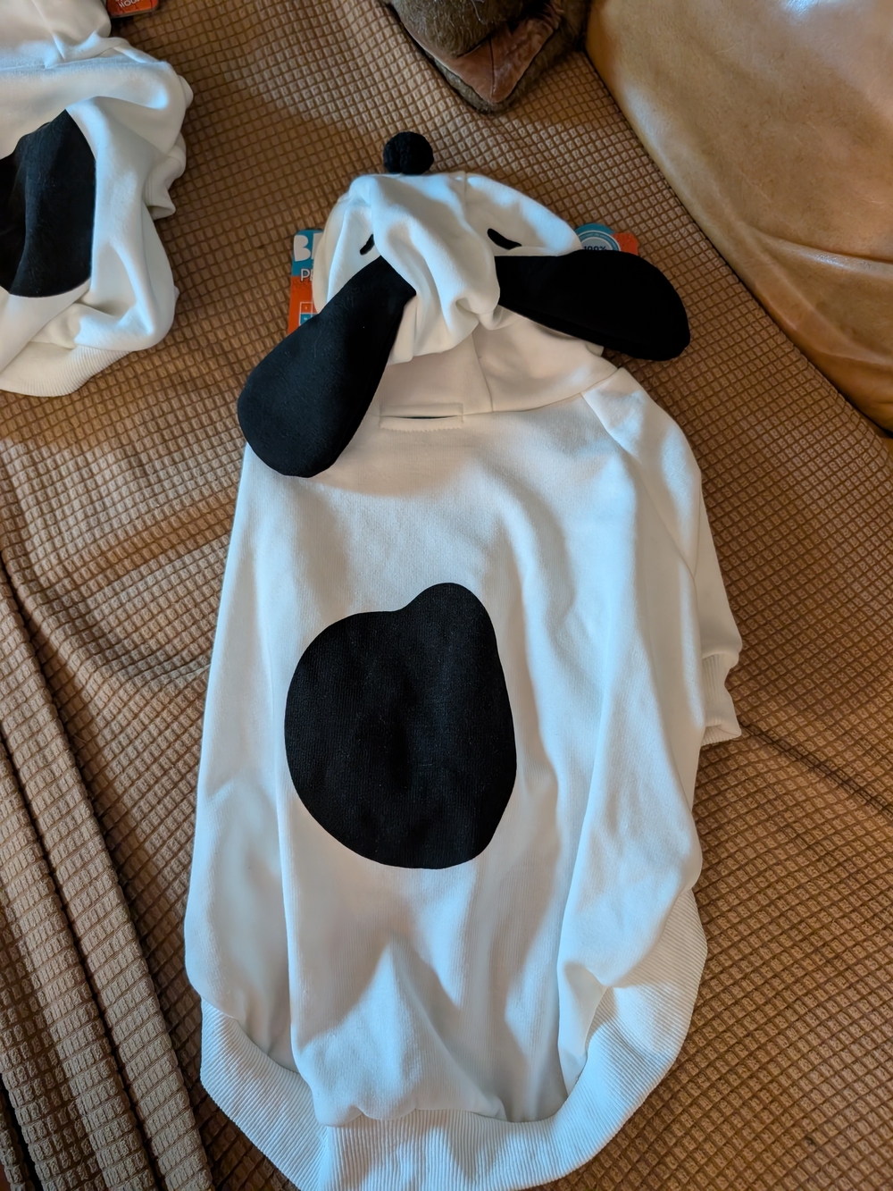Bark NWT Snoopy Dog Hoodie with Floppy Ears